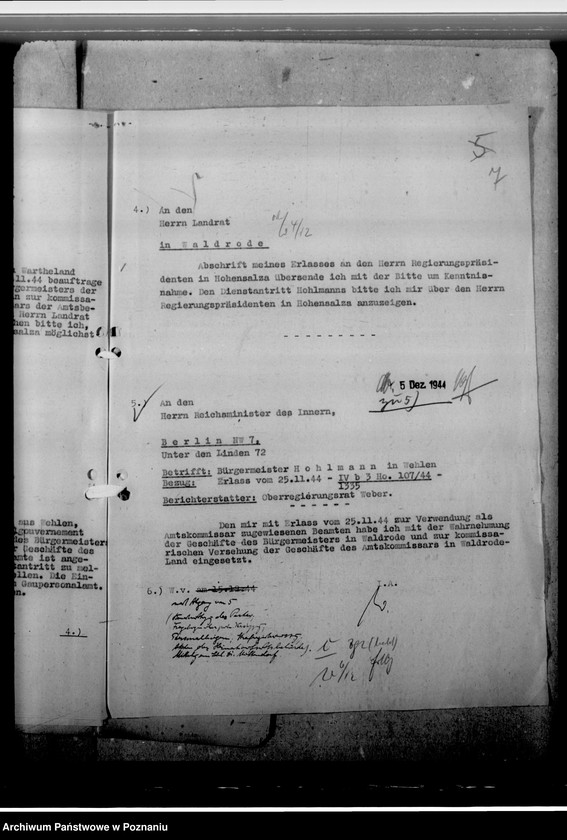 Obraz 11 z jednostki "Hohlmann, Bürgermeister"