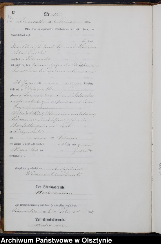 image.from.unit.number "Sterbe-Neben-Register Nr 1 - 100"