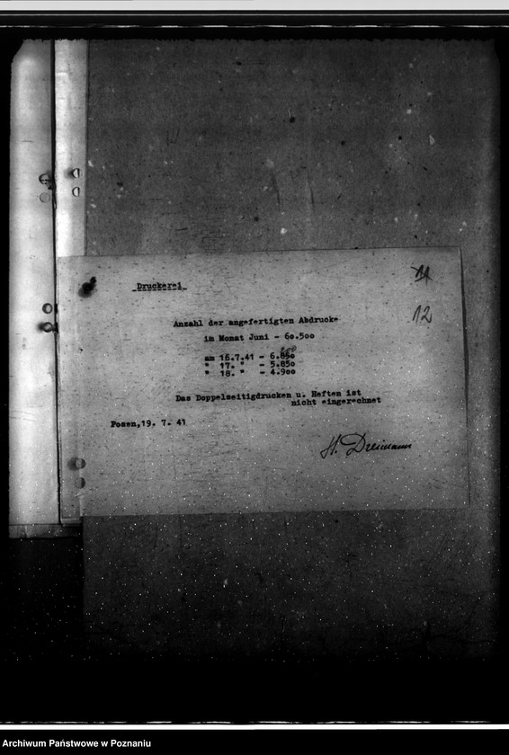 Obraz 15 z jednostki "Lageberichte - korespondencja i wytyczne w sprawie sporządzania sprawozdań z działalności landratów i wydziałów urzędu namiestnika"