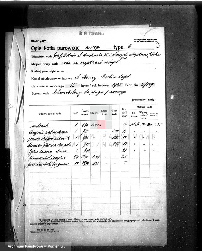 Obraz 8 z jednostki "St. Graff Ostrów i Fenrych, maj. Górka pług parowy"