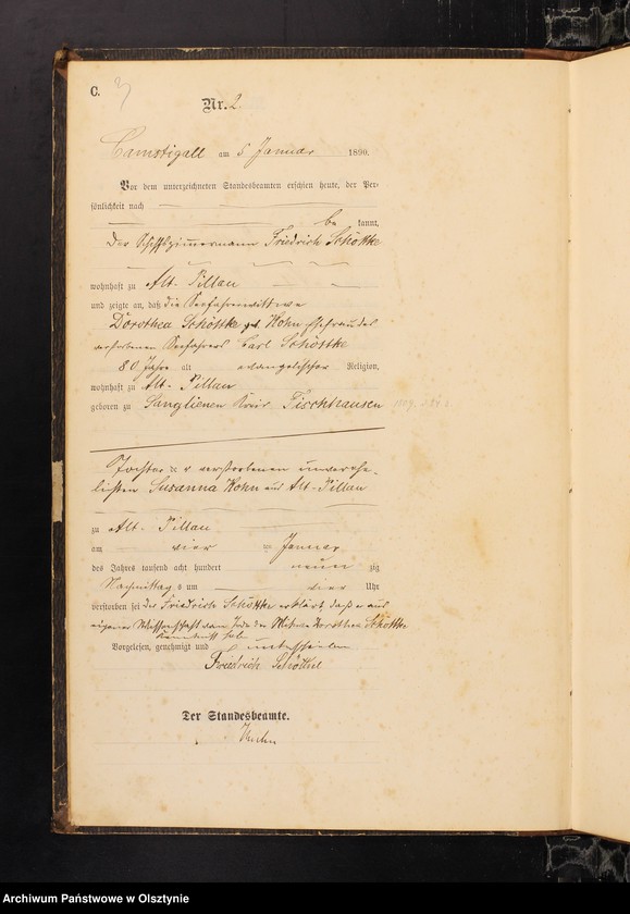 image.from.unit.number "Sterbe-Haupt-Register Nr 1 - 133"