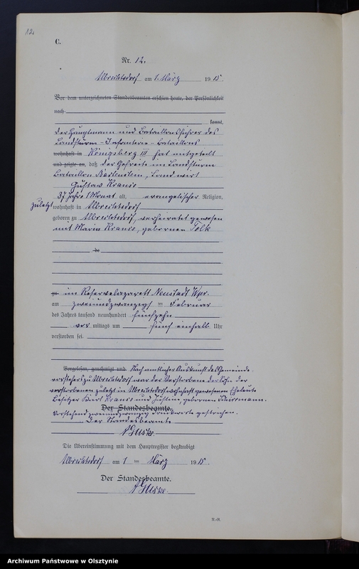 image.from.unit.number "Sterbe-Neben-Register Nr 1 - 48 [ Księga zgonów - wtóropis ]"