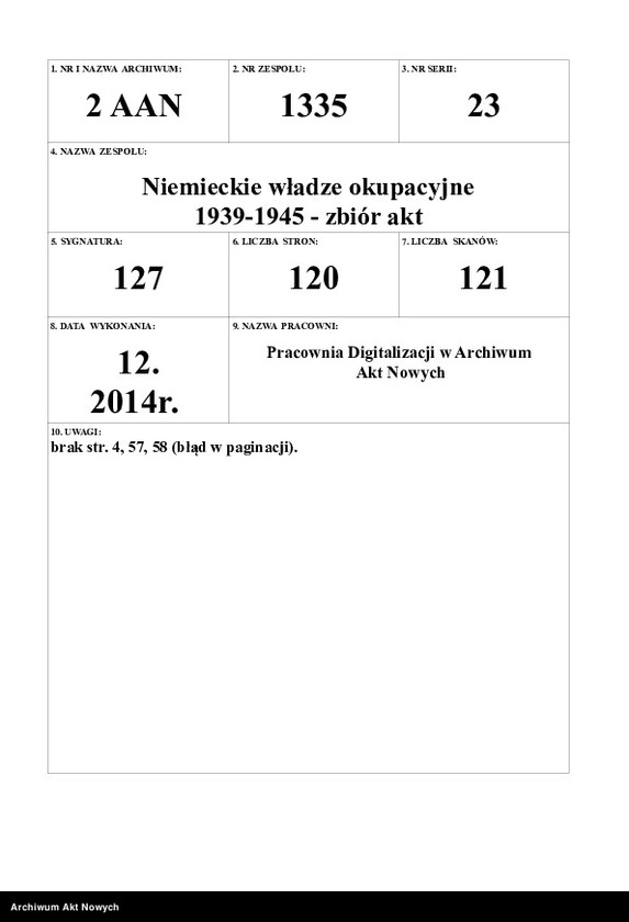 image.from.unit.number "Materiały dotyczące organizacji "Miecz i Pług"."