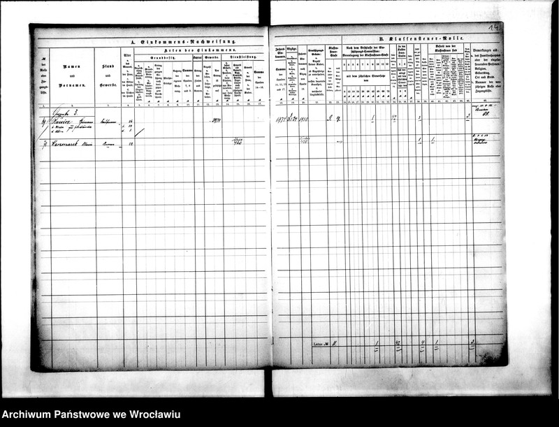 image.from.unit.number "Klassensteuerolle nebst Einkommens Nachweisung"