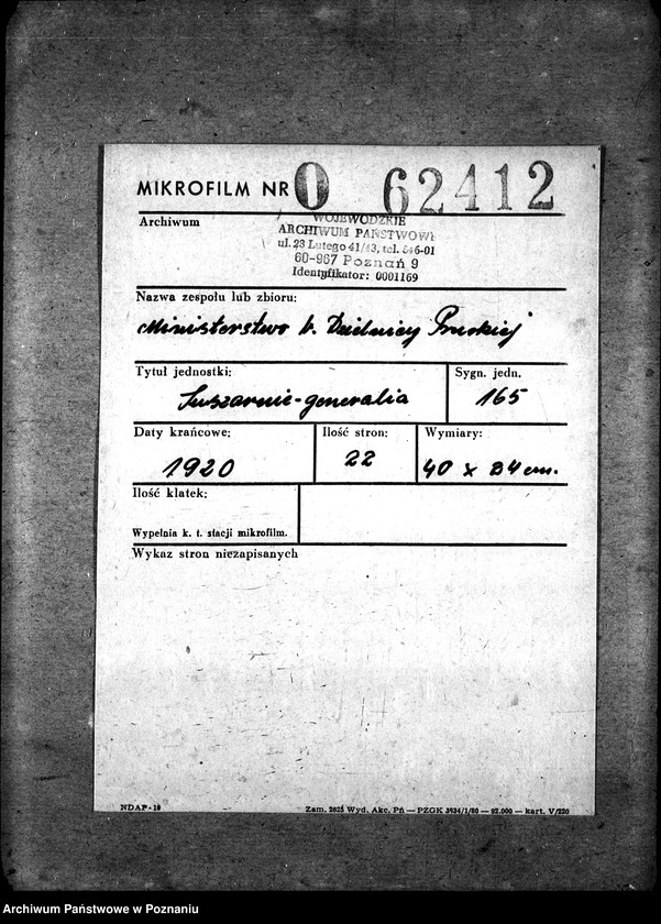 Obraz 2 z jednostki "Suszarnie - generalia"