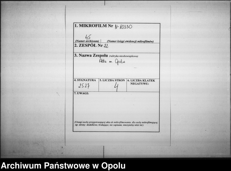 Obraz 2 z jednostki "Acta des Magistrats zu Oppeln betreffend das Testament des verstorbenen Tanzlehrer Friedrich Richter"
