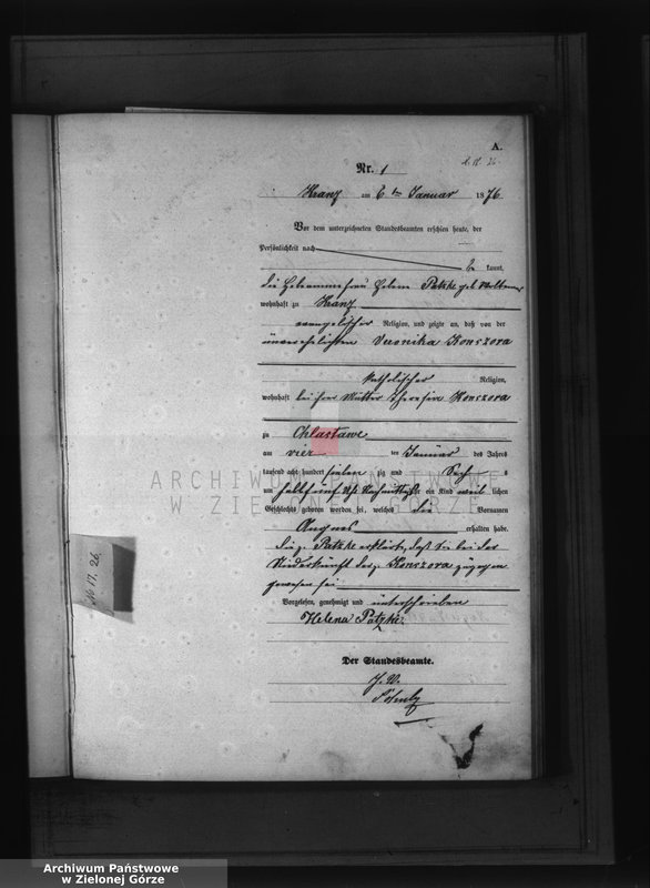 Obraz 5 z jednostki "Geburts-Haupt-Register"