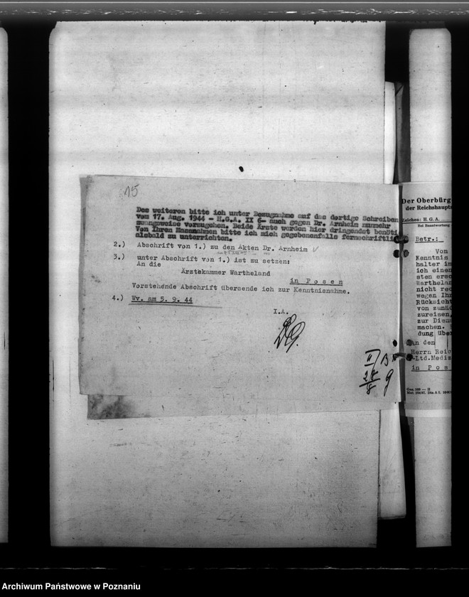 Obraz 19 z jednostki "Notdienstverpflichtung der Ärzte"