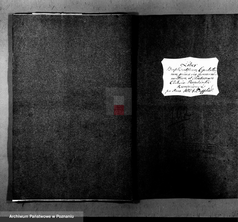 Obraz 1 z jednostki "Liber baptisatorum, copulatorum, mortuorum"