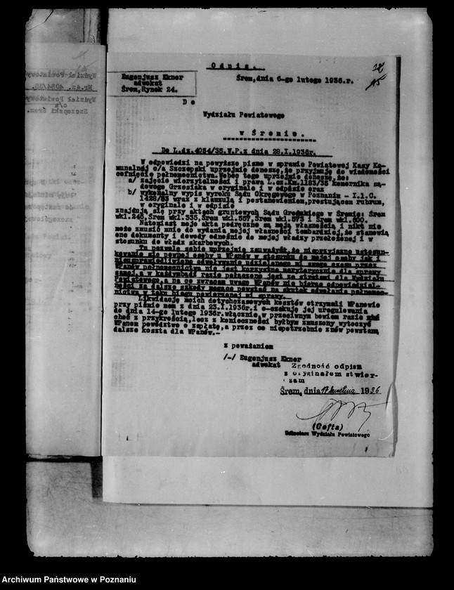 Obraz 19 z jednostki "/Ochrona prawna urzędników/ obraza urzędów i urzędników"