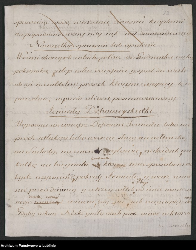 Obraz 1 z kolekcji "Porady medyczne na różne schorzenia domowym sposobem podane111"