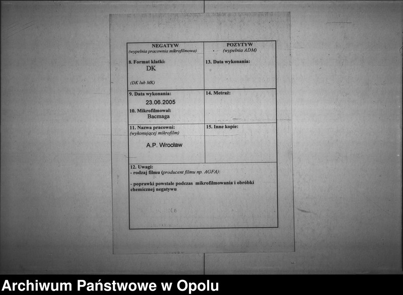 Obraz 3 z jednostki "Acta generalia von Geistlichen und Kirchlichen Angelegenheiten zu Oppeln"