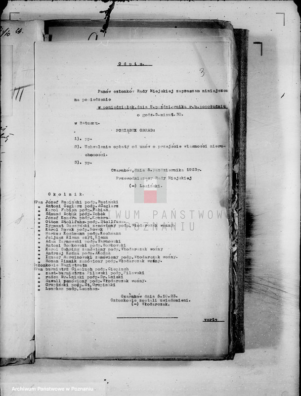 Obraz 7 z jednostki "Podatki Komunalne miasta Czarnkowa"