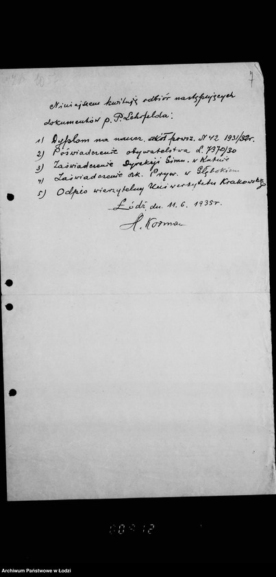 Obraz 11 z jednostki "Sprawy Talmud Tory przy ul. Goplańskiej N. 26"