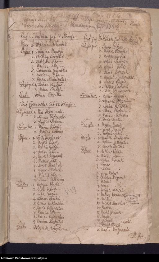 image.from.unit.number "Jahr Kirchen Rechnung der Widminschen Kirchen aller Einnahme und Ausgabe wie auch Bau-Rechnung"