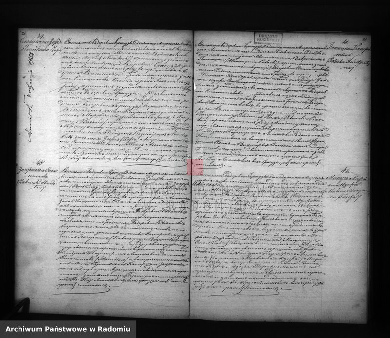 image.from.unit.number "Dublikat aktov o roždenii, brakosočetanii, smerti prihoda Bžuzy v 1869 g."