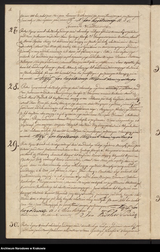 image.from.unit.number "Akta Urodzenia Uznania i Przysposobienia Parafii S. Szczepana w Krakowie na Piasku na rok 1847"