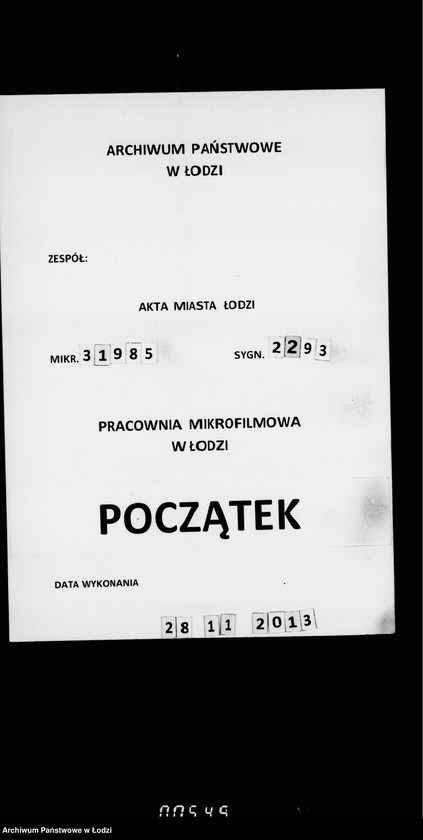Obraz 1 z jednostki "O vozvrate iz kazny sum vydannych gorodskoju kassu činovnikam russkago proischoždenija po privilegiam služby"