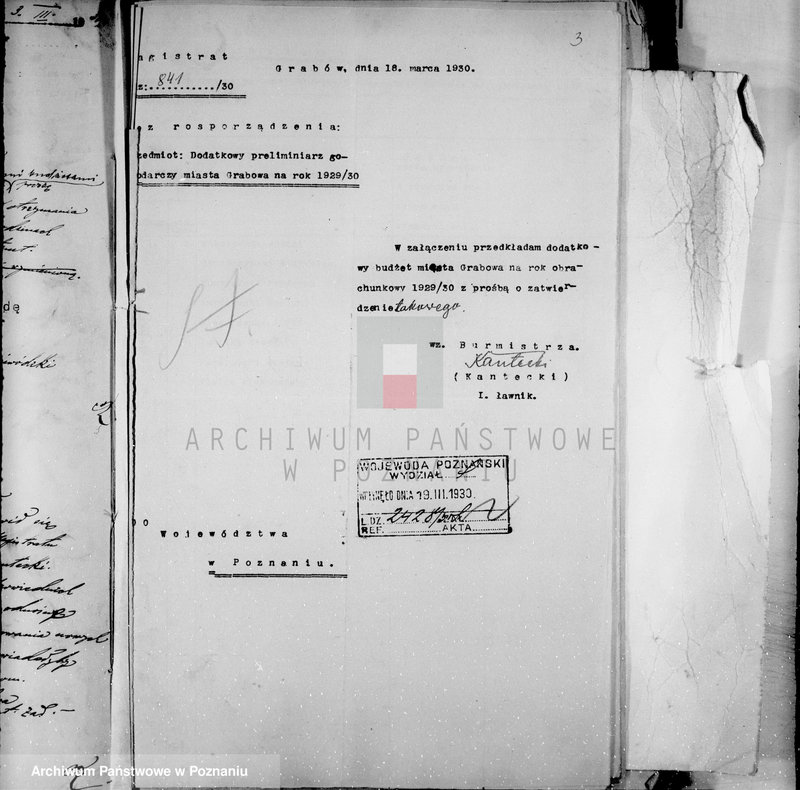 Obraz 7 z jednostki "Budżet i sprawy rachunkowe miasta Grabowa"