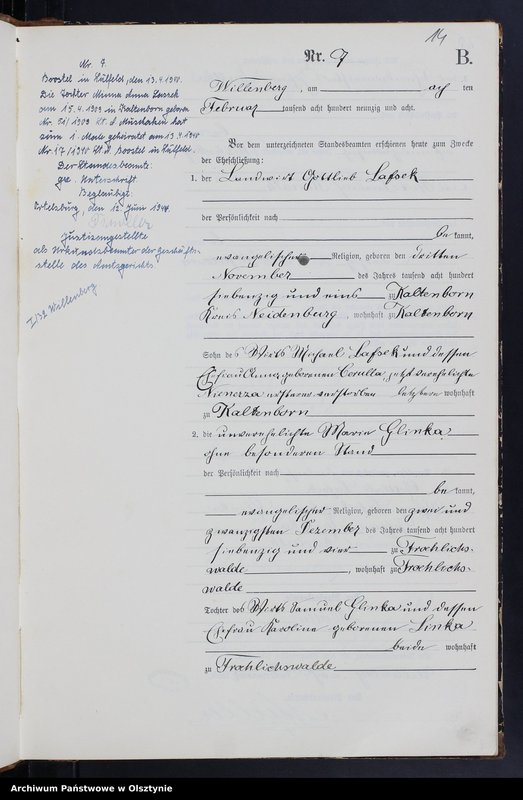 image.from.unit.number "Heiraths-Neben-Register Nr 1 - 41"