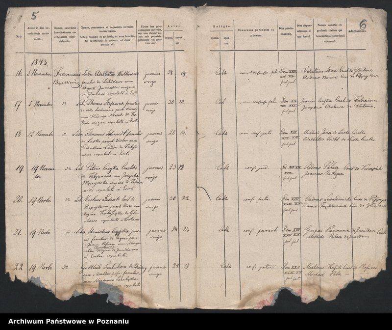 image.from.team "Akta stanu cywilnego Parafii Rzymskokatolickiej Komorniki (pow. poznański)"