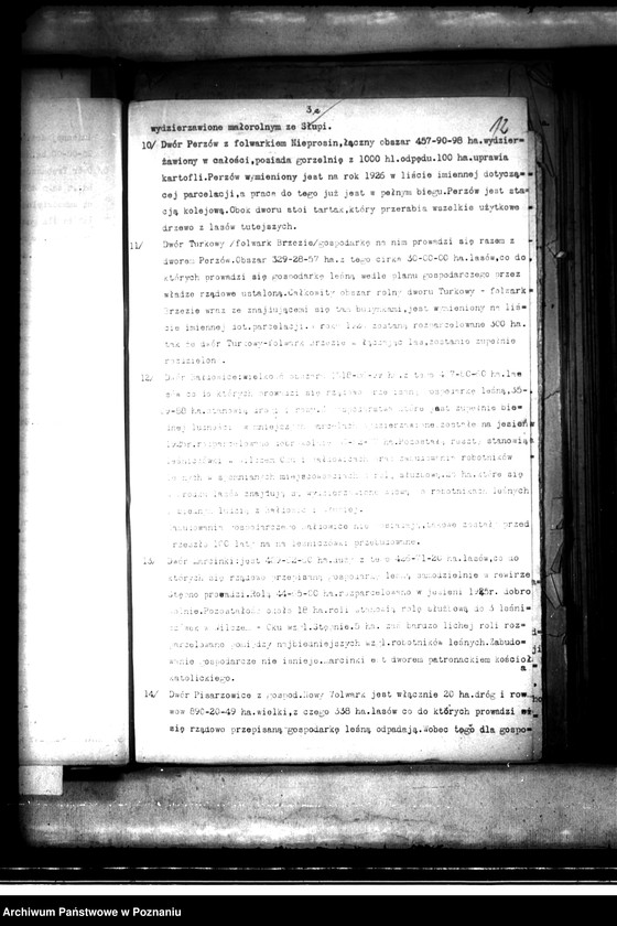 Obraz 20 z jednostki "Majątek Bralin powiatu kępińskiego wyłączenie z art. 4 i 5 ustawy o przeprowadzeniu reformy rolnej Gustaw Biron von Curland"