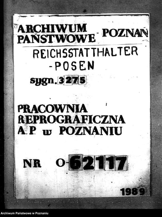 Obraz 1 z jednostki "Bau von Behelfsheimen in Dobberschütz (Dobrzyca). Baracken"