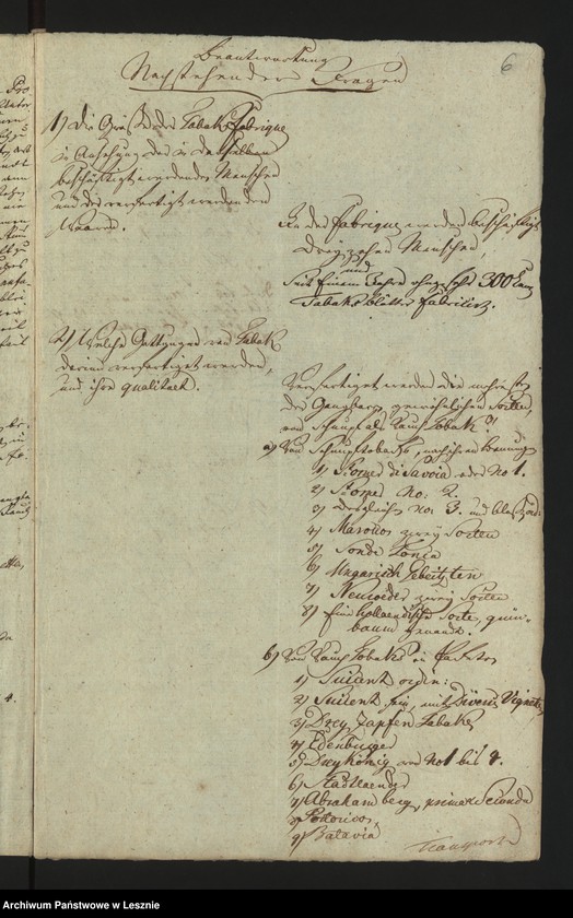 Obraz 8 z jednostki "[Akta über den Manufaktur und Fabrikenzustand voon Lissa]"