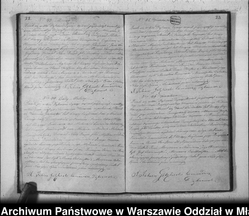 image.from.unit.number "Akta urodzeń, małżeństw i zgonów"