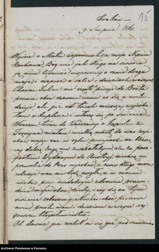 Obraz 18 z jednostki "A. betr. Julian Moraczewski, Haussuchung auf dem Gute Orchowo"