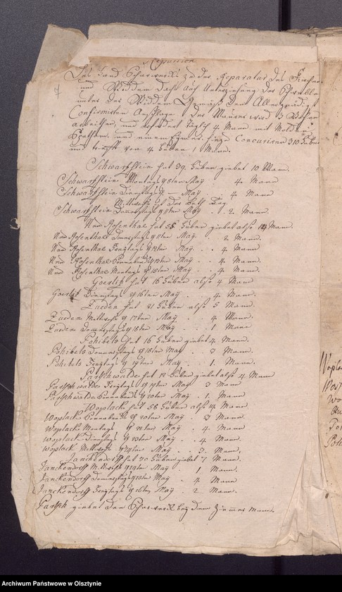 image.from.unit.number "Reparaturbau der Pfarr Wittwen und Schule zu Schwarzstein"