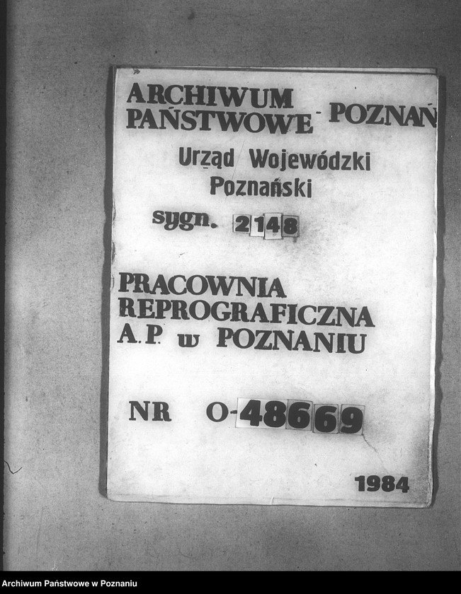 Obraz 1 z jednostki "Odprawy z art. 44 ustawy o wykonaniu reformy rolnej dla byłej służby folwarcznej Podanin powiat chodzieski"