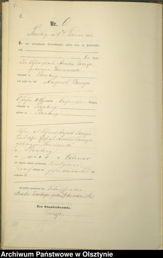 image.from.unit.number "Sterbe-Haupt-Register Nr 1 - 26"