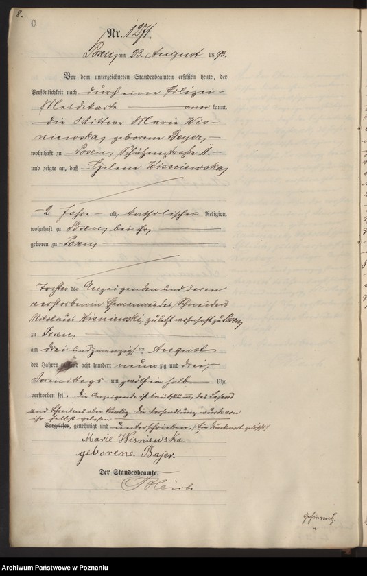 Obraz 11 z jednostki "Księga zgonów t. IV"