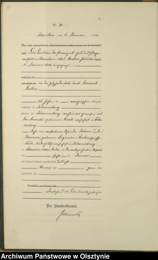 image.from.unit.number "Sterbe-Haupt-Register Nr 1-522"