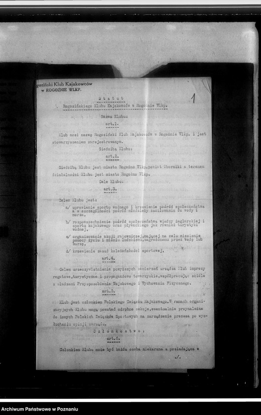 Obraz 5 z jednostki "Statut Klubu"