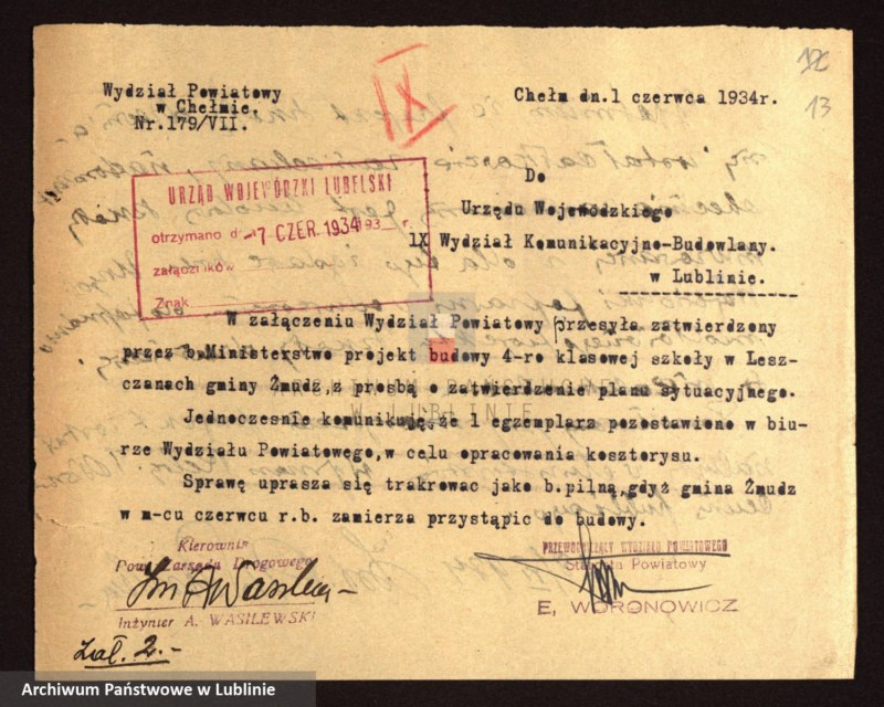 image.from.unit.number "[Projekt 4- klasowej szkoły powszechnej w Leszczanach, pow. chełmski]"