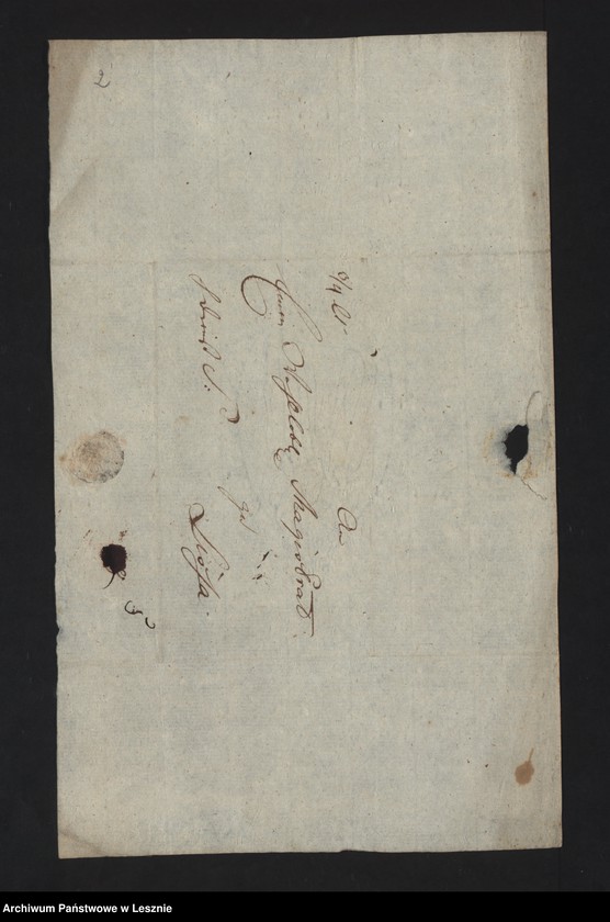 Obraz 4 z jednostki "[Requisition des Magistrats ZU Koschmin betr. Krammarktverlegung]"