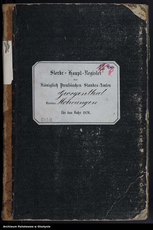 image.from.unit.number "Sterbe-Haupt-Register Nr 1 - 118"