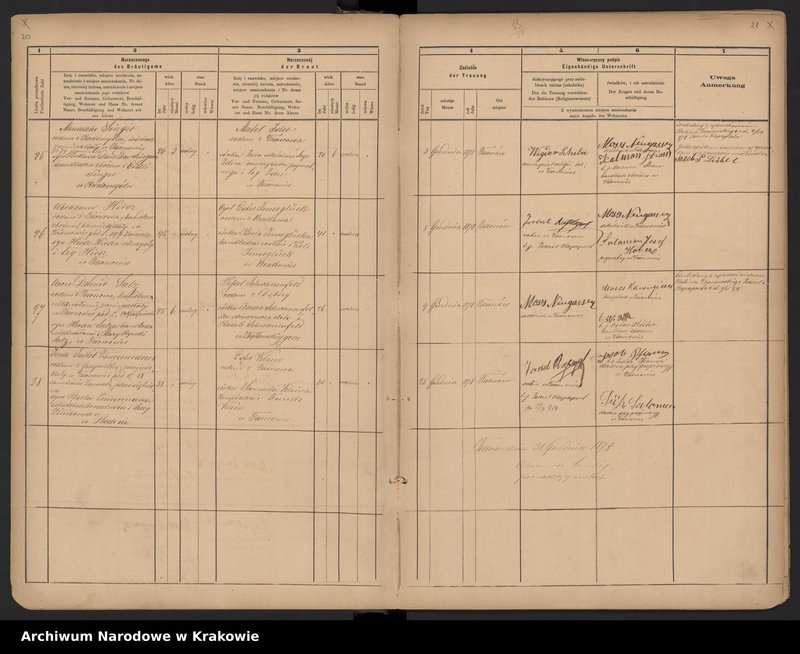 image.from.unit.number "Księga małżeństw"