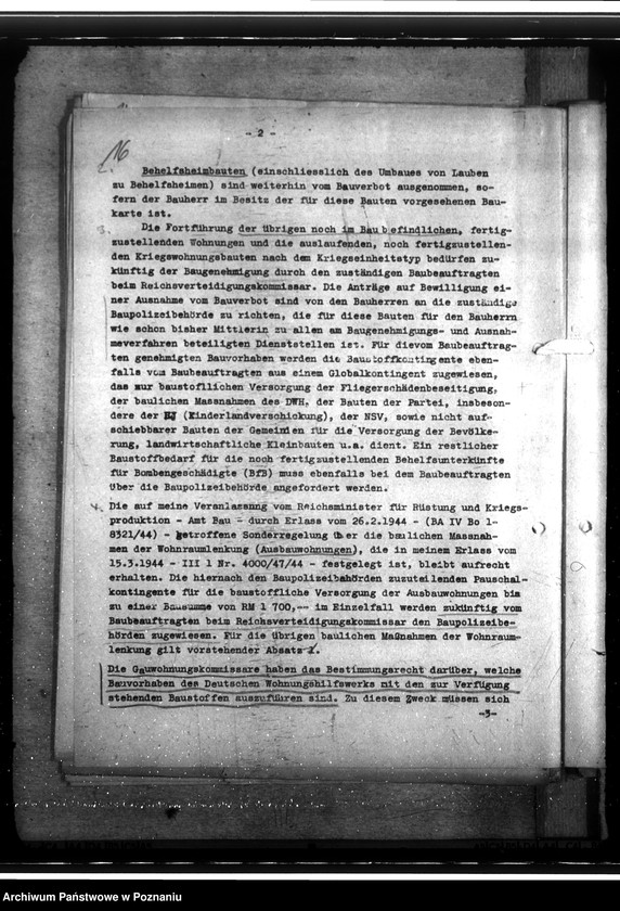 Obraz 20 z jednostki "Bauliche Massnahmen des Deutschen Wohnungshilfswerks ausschliesslich der Behelfsheime"