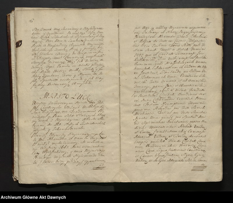 image.from.unit.number "Lustracya Starostwa w Woiewoddztwie Wołynskim Powiatach Łuckim i Włodzimierskim. Starostwo łuckie, starostwo włodzimierskie, starostwo kowelskie."