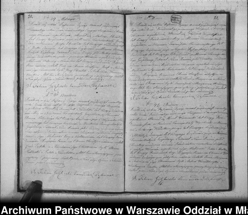image.from.unit.number "Akta urodzeń, małżeństw i zgonów"