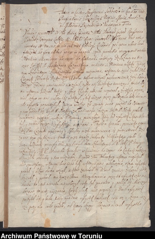 image.from.unit.number "Zbiory: relacje, manifestacje, obdukcje w majątkach, protestacje, skargi, orzeczenia trybunałów"