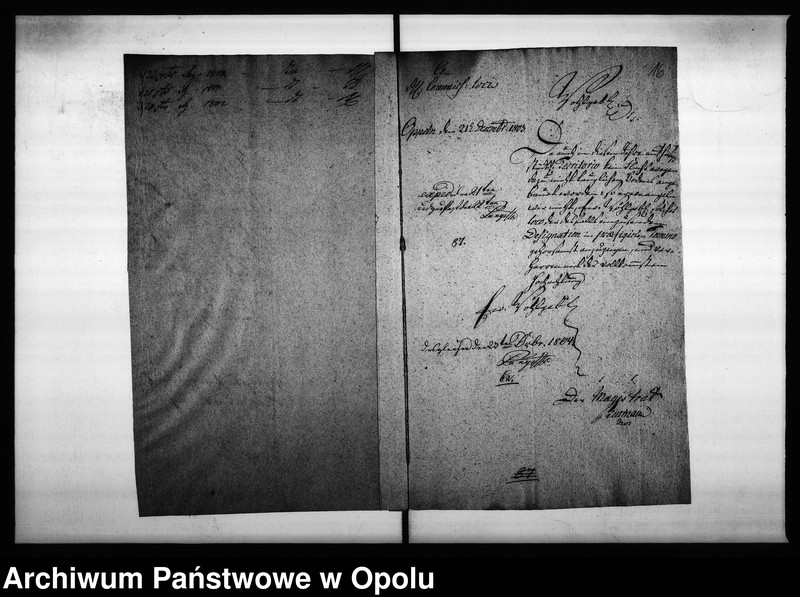 Obraz 18 z jednostki "Acta des Magistrats zu Oppeln von Flachs Anbau und der darüber zu erstattende jährlichen Eingaben"