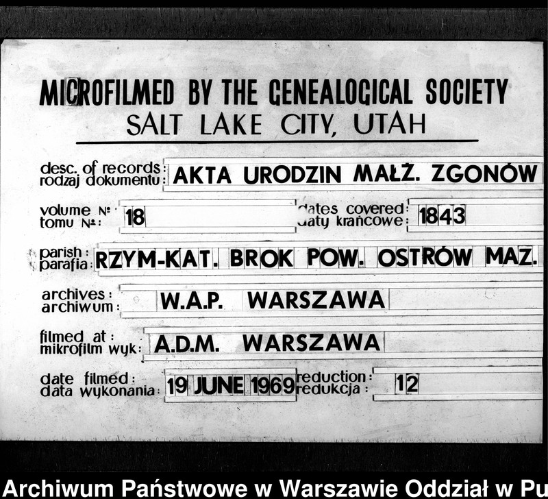 image.from.unit.number "Akta urodzeń, małżeństw i zgonów"