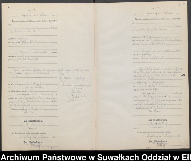 image.from.unit.number "Sterbe-Neben-Register des Preussischen Standes-Amtes Angerburg Kreis Angerburg"