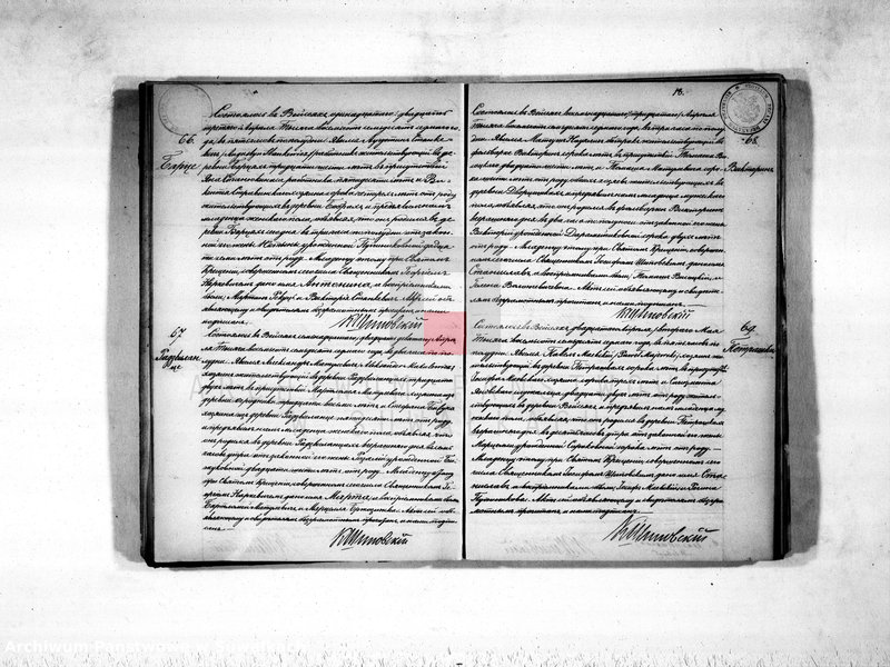 image.from.unit.number "Duplikat aktov rodivšichsja, umeršich i brakosočetavšichsja vejsejskogo rimsko-katoličeskogo prichoda na 1877 god"