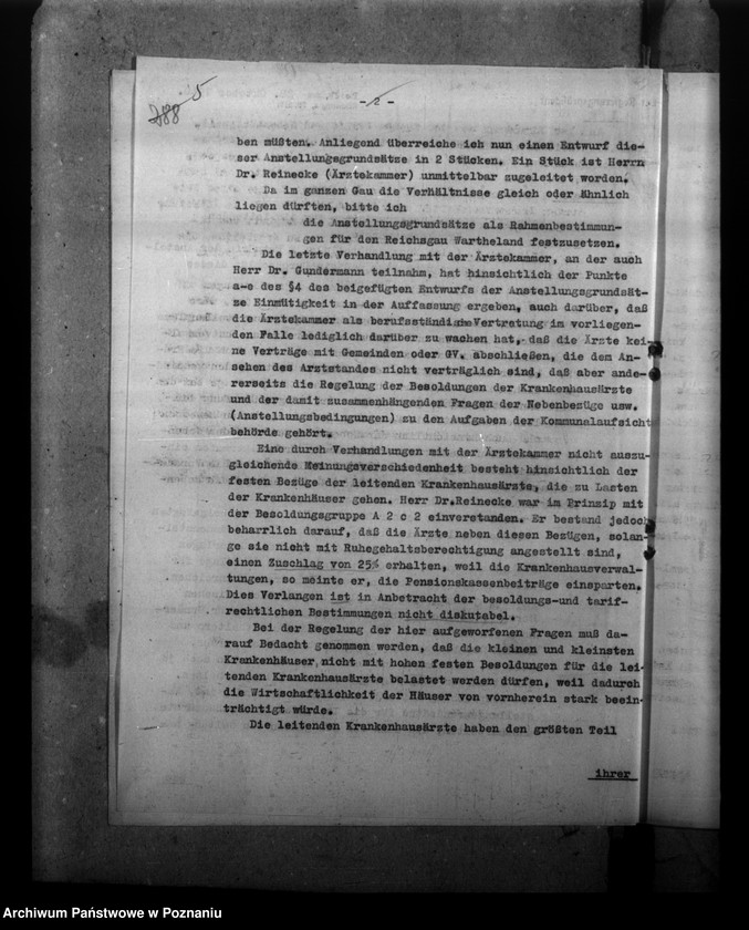 Obraz 9 z jednostki "Przyjmowanie lekarzy na stanowisko kierownicze oraz lekarzy Francuzów"