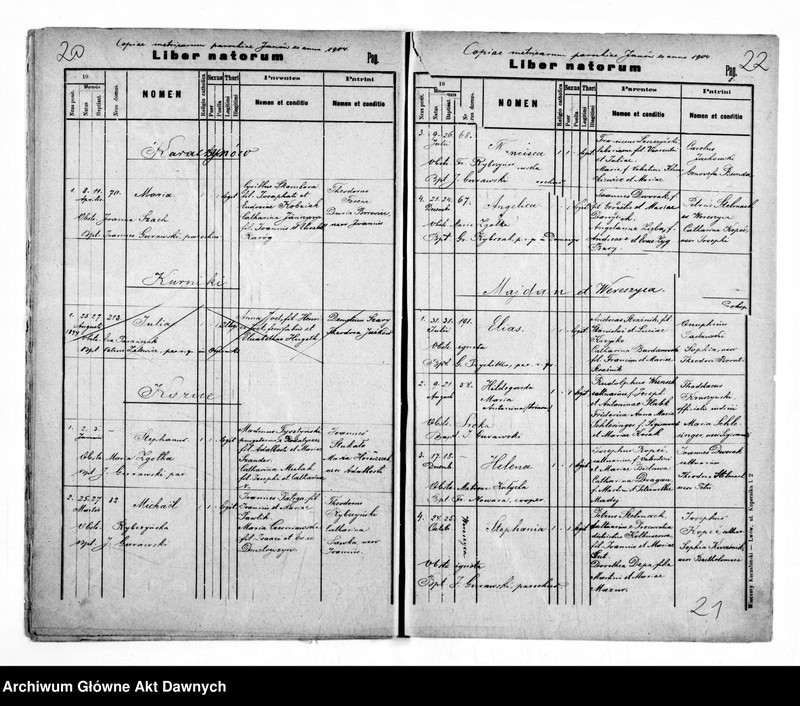 image.from.unit.number "Parafia: Janów (Gródecki). Dekanat: Gródek Jagielloński. Kopie z ksiąg metrykalnych ur., śl. dla całej parafii (miasto Janów i wsie)."